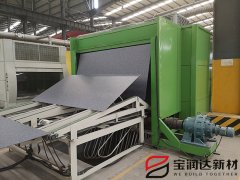 寶潤(rùn)達(dá)保溫裝飾一體板車間生產(chǎn)中