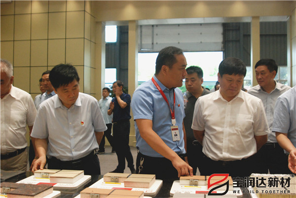 寶豐縣縣考察團蒞臨寶潤達(dá)參觀考察